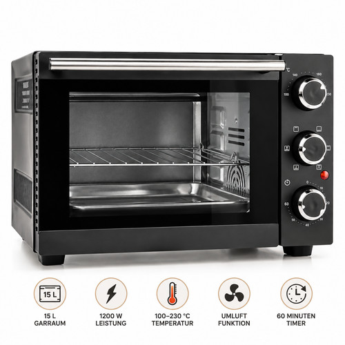 Mini backofen mit umluft - mini,
